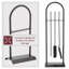 Vida Arc Steel Fireplace Tool Set