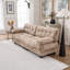 Canapé modulaire Cloud Couch, canapé modulaire moderne pour causeuse pour le salon, canapé modulaire à assise profonde avec coussins d'accoudoirs, canapé Flanelette avancé et confortable pour la chambre à coucher (4 oreillers)