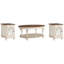 Ensemble de tables basses 3 pièces Dariyan