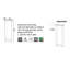 Dark Grey Integrated LED Aluminium Pathway Light