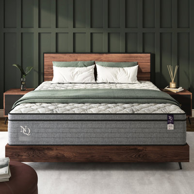 Matelas en mousse viscoélastique imprégnée de gel de grande taille 10 pouces, - États-Unis, relief, faible transfert de mouvement, eau, fonctionne avec une base réglable, gris et blanc, pouces de printemps, convient