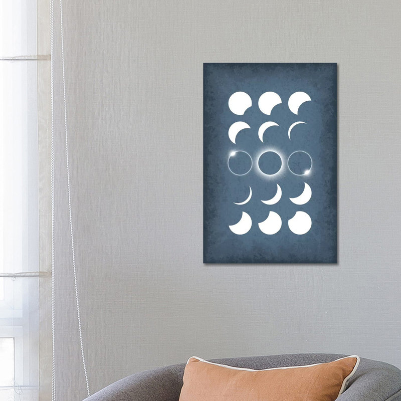 Solar Eclipse II - Wrapped Canvas Print, 66.04 cm H x 45.72 cm W x 1.91 cm D
