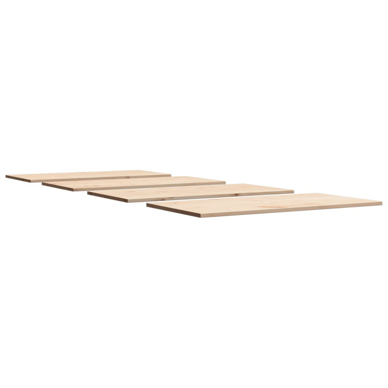 Solid Wood Table Top, 1.7cm H x 200cm W x 100cm D