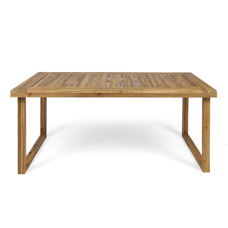 Outdoor Acacia Wood Dining Table