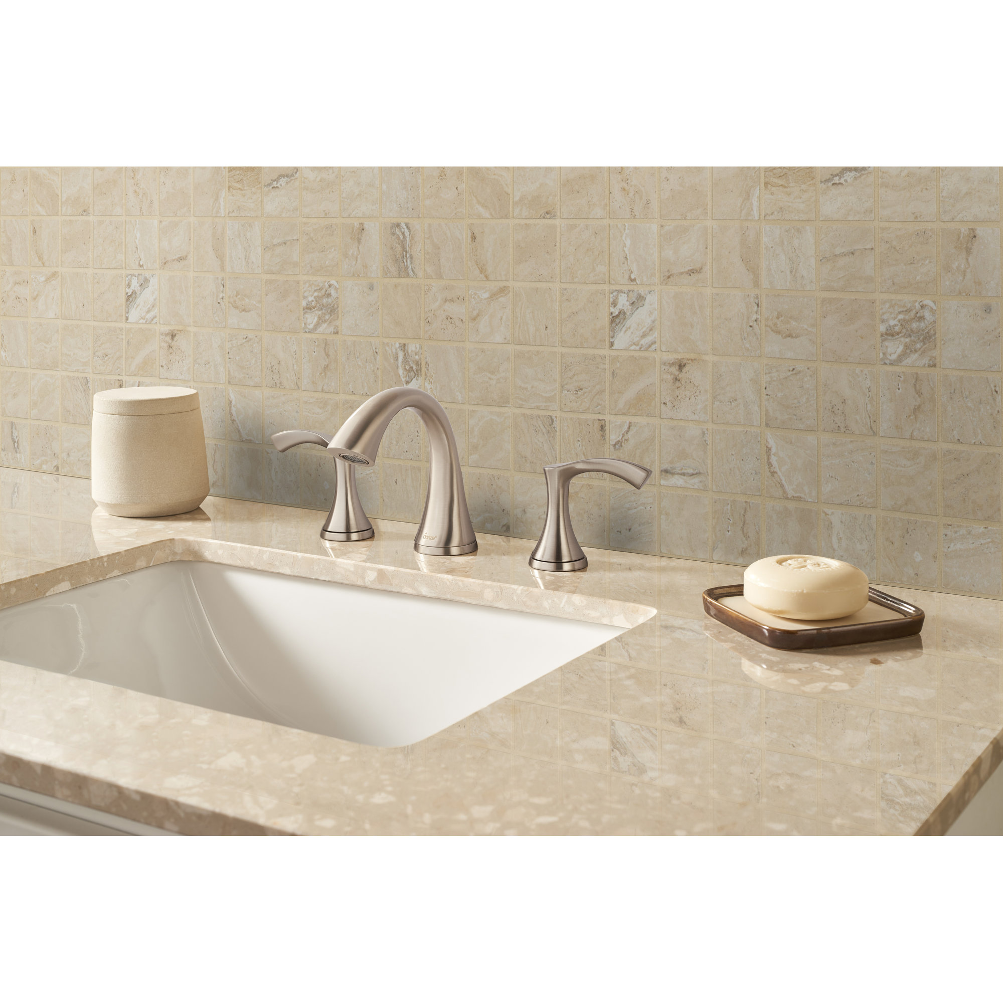 Linden Grid 12 in. x 12 in. Matte Porcelain Mosaic Floor and Wall Tile, Sienna