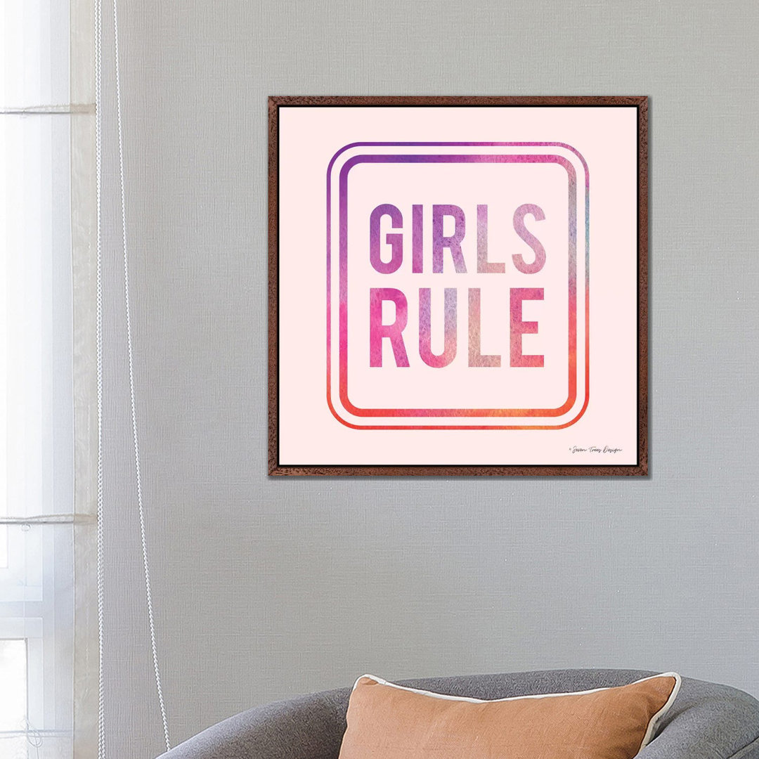 Girls Rule von Seven Trees Design - Galerie- GiclÃ©e auf Leinwand