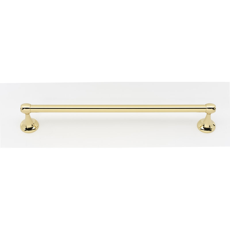 Royale Towel Bar, Polished Brass