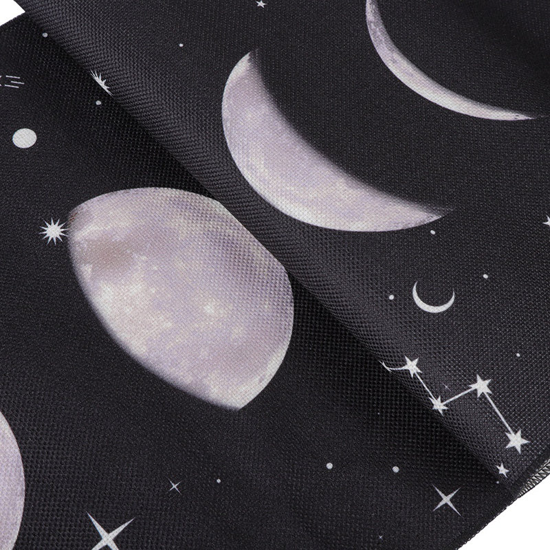 Tapisserie en coton et lune