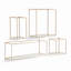DUNCAN MIRRORED WALL SHELVES