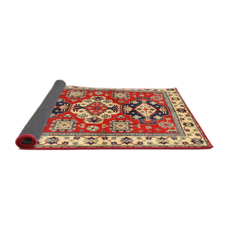 Tapis rouge à motif sud-ouest, Rond 7 pi