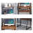 2-Tier Computer Desk with Keyboard Tray for Small Spaces 28 Inch Home Office Desk Computer Workstation Modern Writting Table,-1327429218