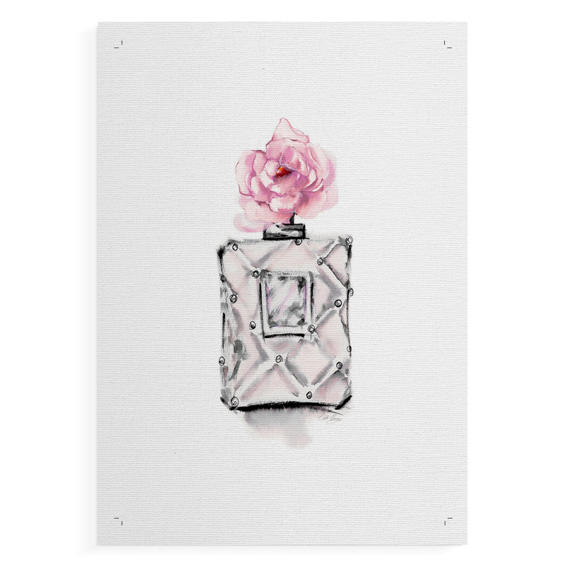 Bouteille de parfum - Impression sur toile seulement - NON CADRE