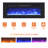 70" Media Console With Fireplace