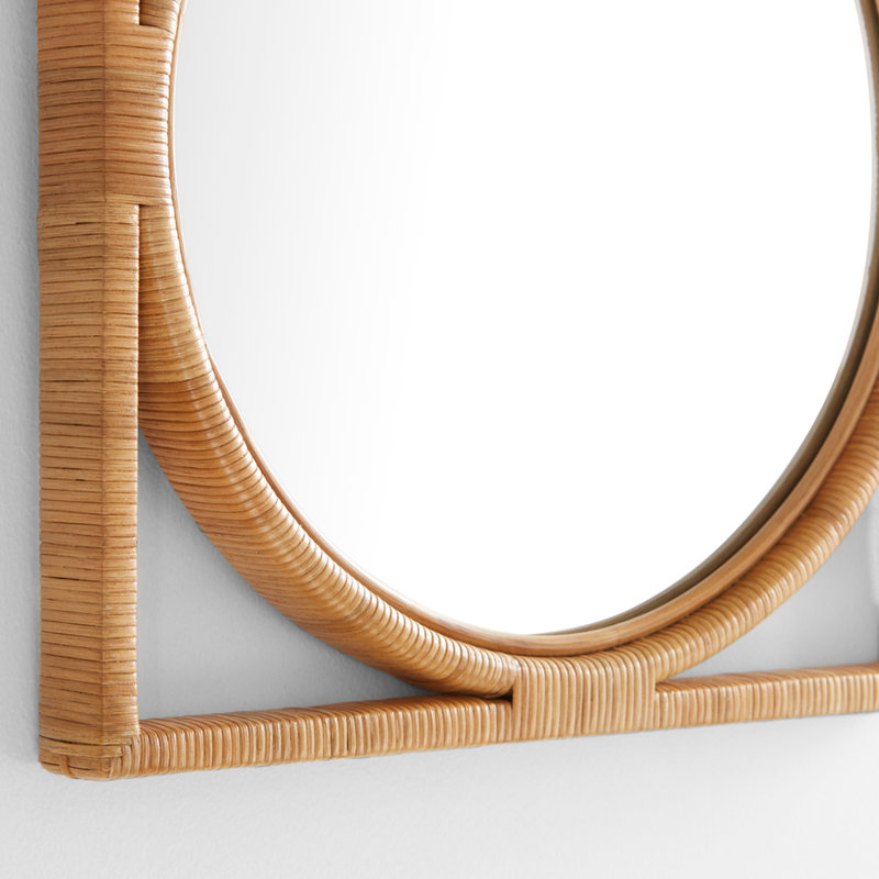 Pemba Square Mirror, 24" x 24"