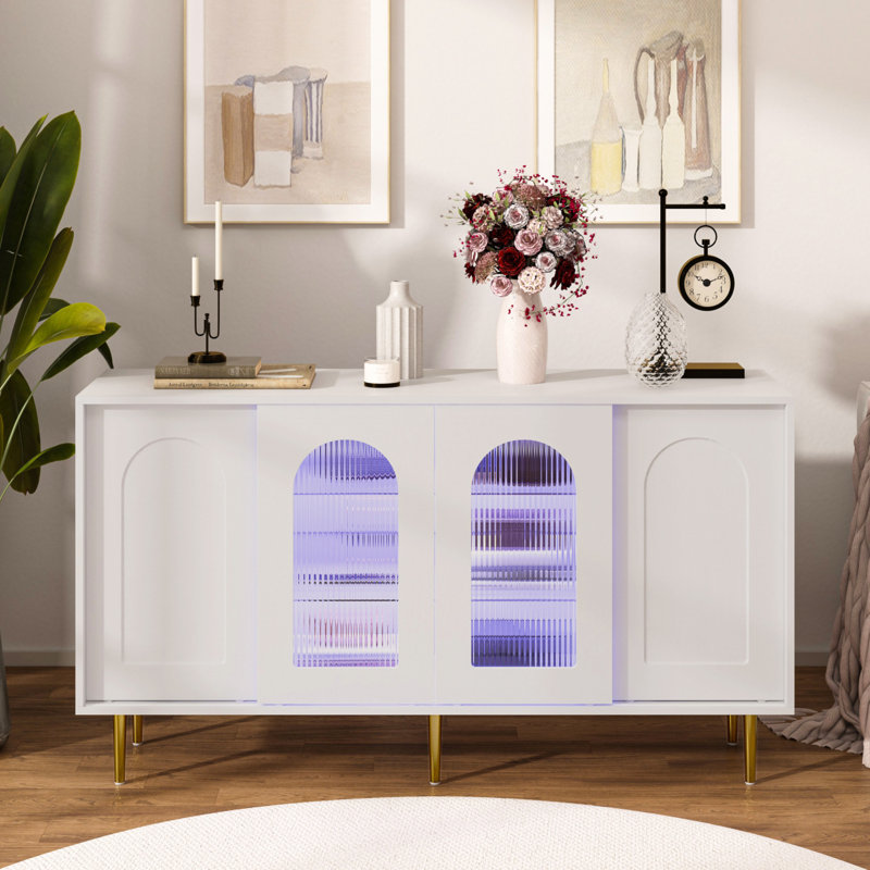 Keville 55.12'' Sideboard, White