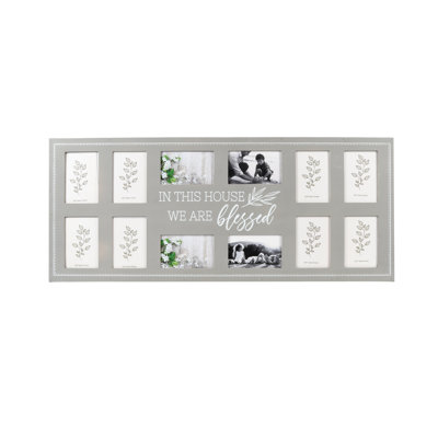 Elijan 4" x 6" 12-Opening Wall Collage Picture Frame