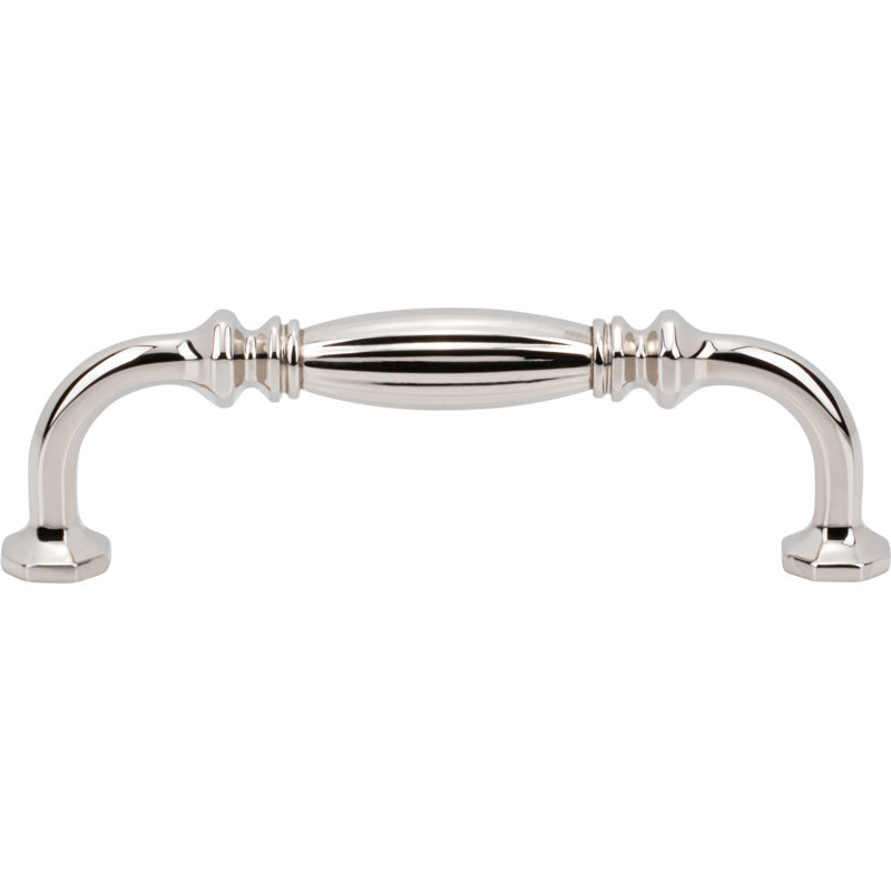 Roscato Pull, Unlacquered Brass, 3 3/4"