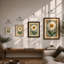 Framed Daisy Study Botanical - Framed Print-652035962-652035957