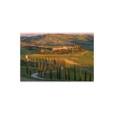 " Tuscany Val D'Asso I " by David Clapp