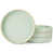 Vert clair avec bordure brune