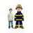 60'' Occupations Cardboard Standup