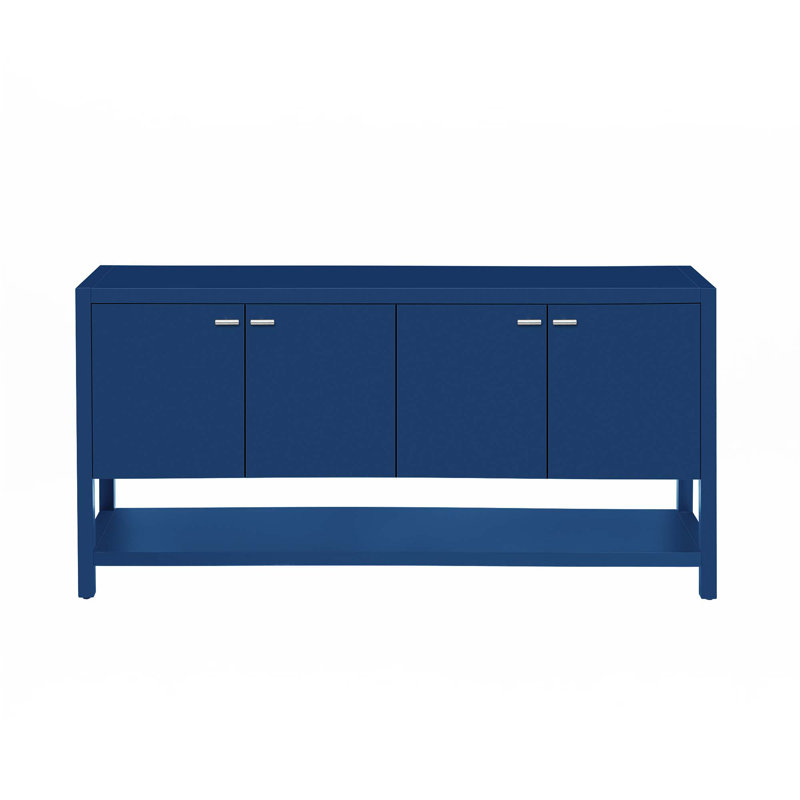 Console fonctionnelle avec beaucoup de rangement, Marine