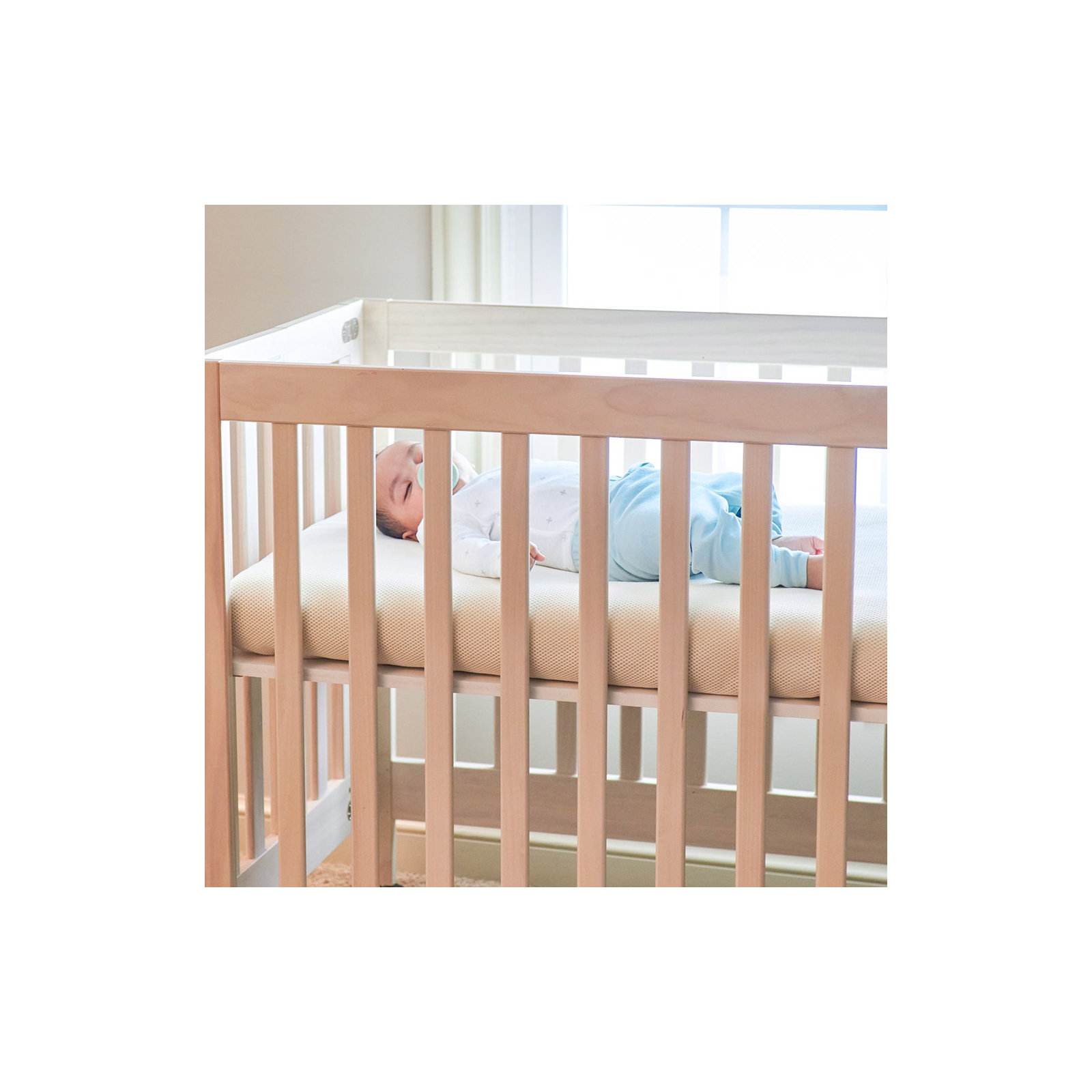 Breathable Organic Mini Crib Mattress
