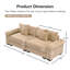 Coussin modulaire surdimensionné de 92 po Cloud-1203720880-1203720892
