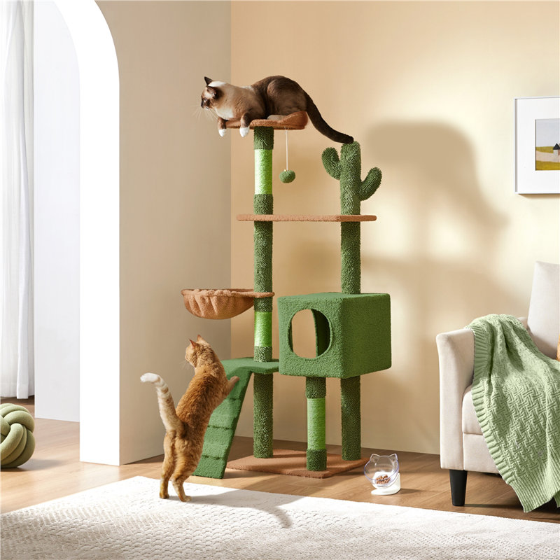 Dubrule 52.5'' Height Cactus Cat Tree