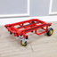 Fixturedisplays® extensible jusqu'à 45 po, chariot de transport pliable, pliable et léger, chariot manuel, chariot plateforme 10197