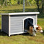 Niche pour chien d'extérieur moyenne en bois-1728221896-1728221902