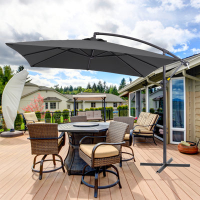 Vincenza 98.4'' Cantilever Umbrella