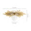  Plafonnier encastré 1 lumière moderne 23,6 po GlowCraft-885698753