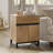Aadam Modern End Table With 1 Drawer & 1 Storage Cabinet-622991935