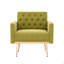Fauteuil en velours capitonné avec canapé moderne-1331464783