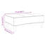 Tabouret 30,3 po x 21,7 po x 12,2 po Ebern Designs-503288801-503288815-503288812