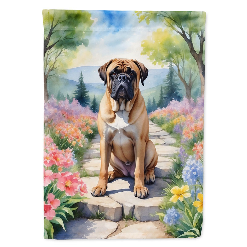 Drapeau de jardin en polyester à double face H 15,5 po x l 11,25 po Babig
