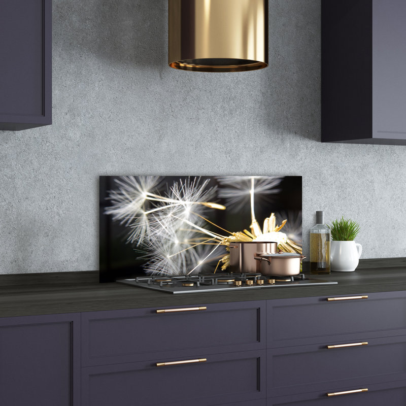 Lolethia 50cm W x 100cm L Glass Peel and Stick Panel
