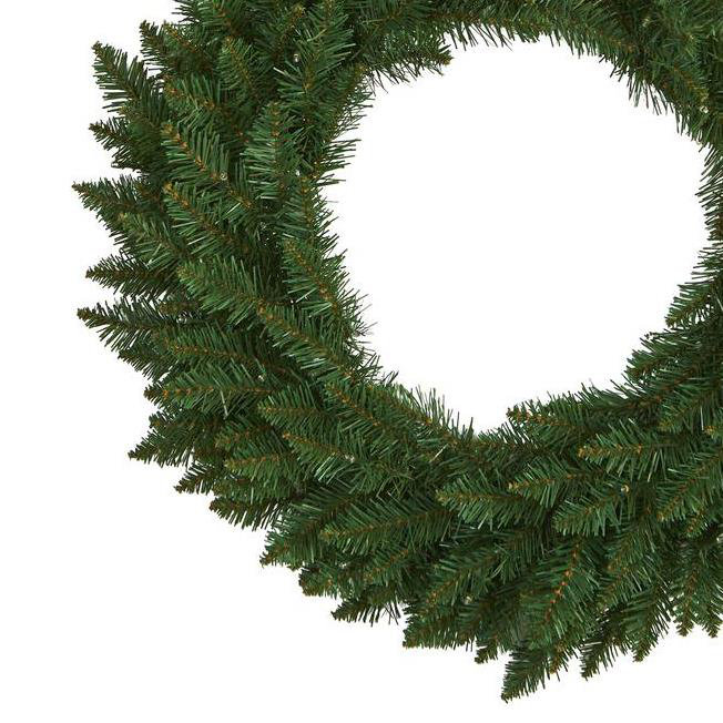 Faux PVC 52cm Christmas Wreath