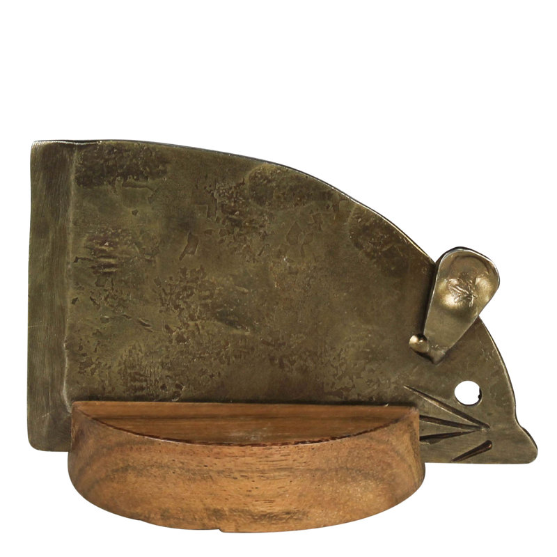Couteau à souris, or antique
