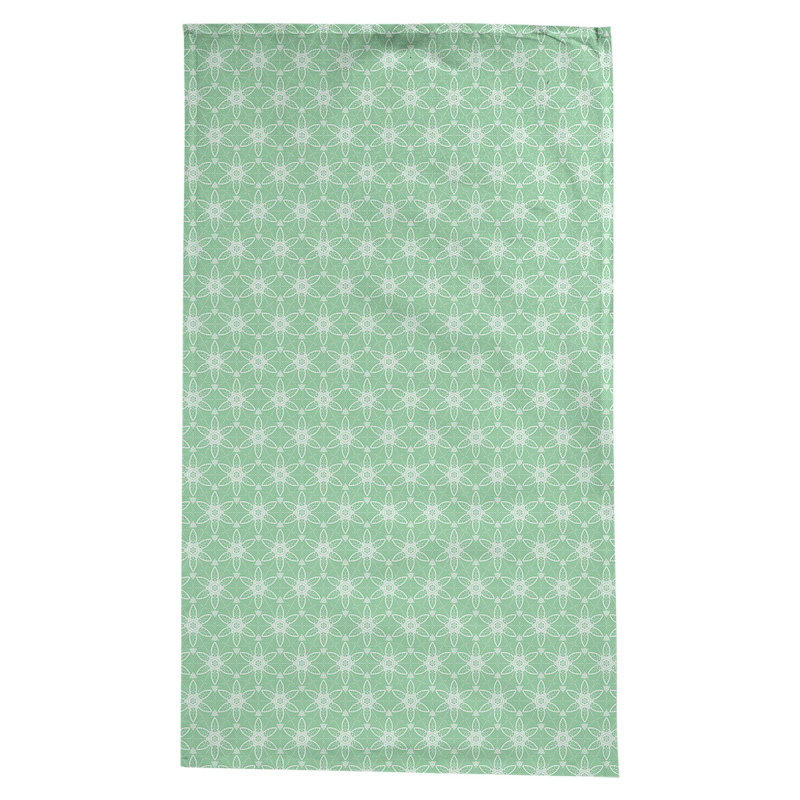 Nappe à cercles ornés Leffel, Vert