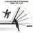 Esko Metal Outdoor Chaise Lounge Set with Table-1352365662