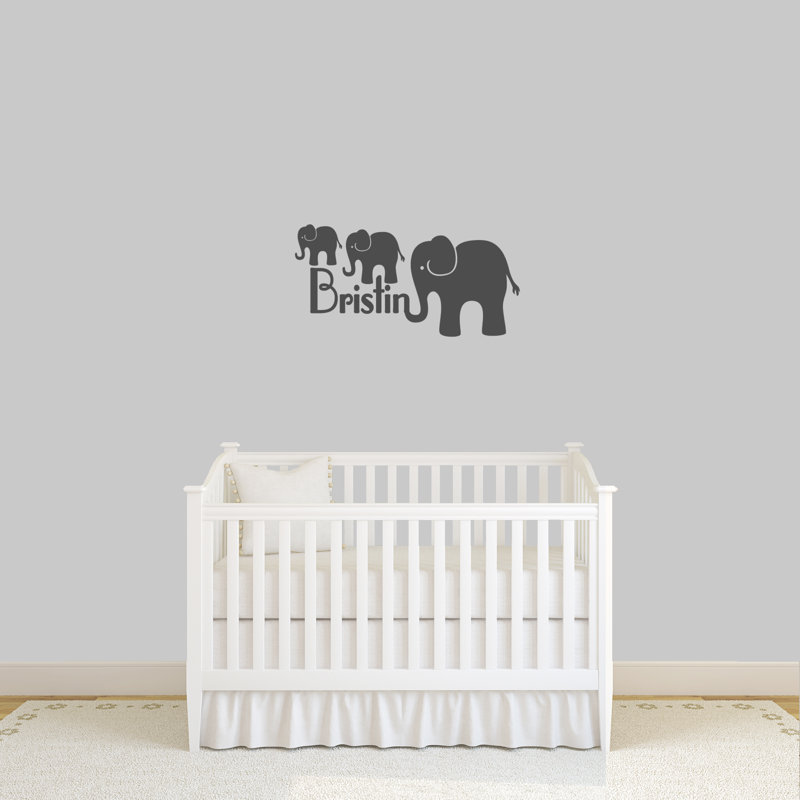 Animals Wall Decal, Dark Gray, Yes