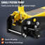 Pompe hydraulique à piston simple en acier lourd