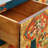 Chinese-style retro painted shoe cabinet