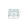 Happy D. Ceramic Square Vessel Bathroom Sink with Overflow