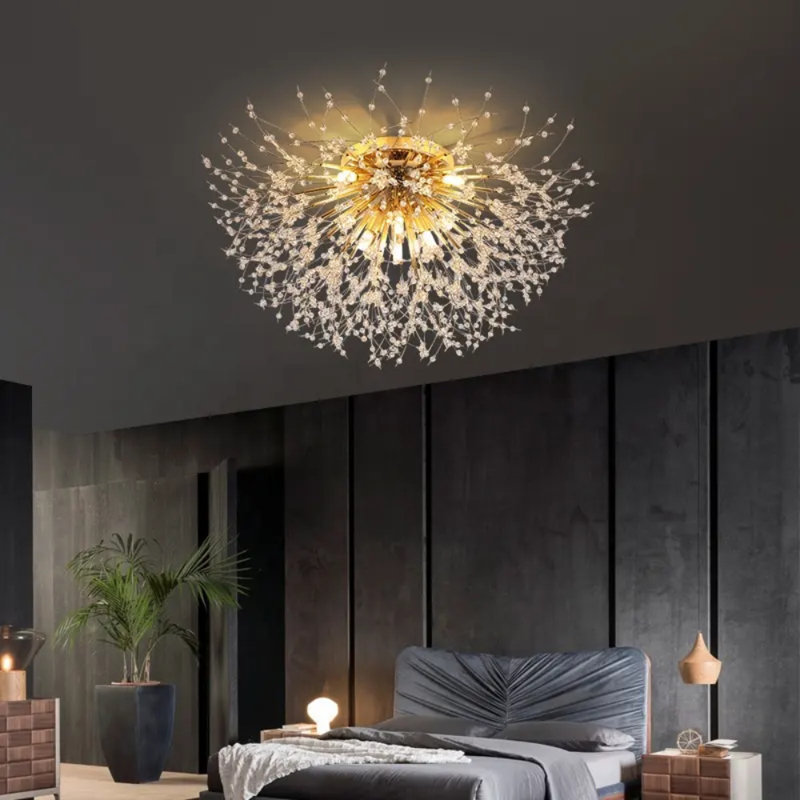 6 Fireworks Sputnik Ceiling Lights