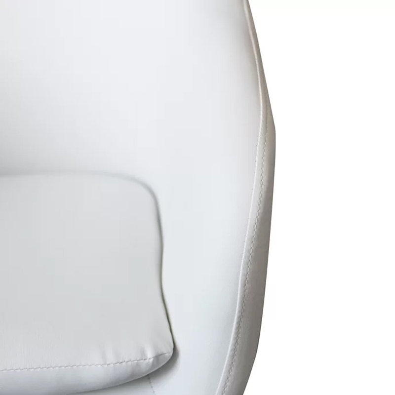 Chaise de travail Danuj, Blanc