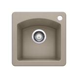Diamond SILGRANIT 15" L x 15" W Drop-in/Undermount Bar Sink