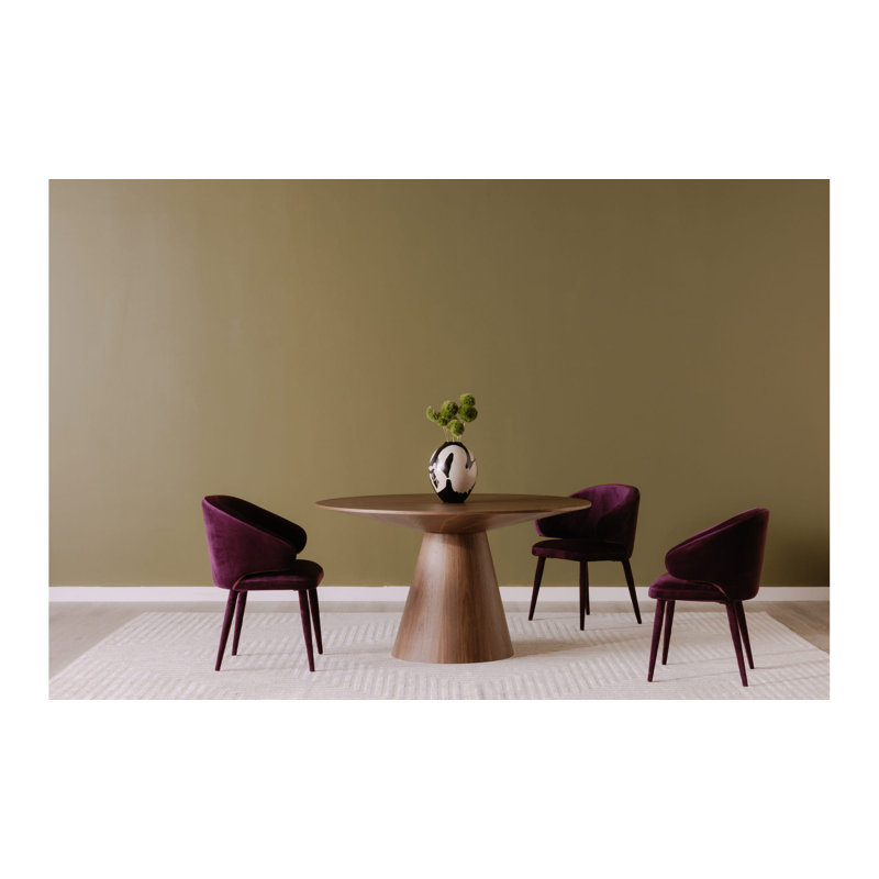 Coffee Table, Walnut, Green